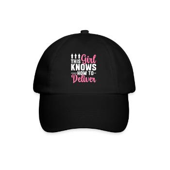 Supplier Package Delivery - Baseball Cap - black/black - Front