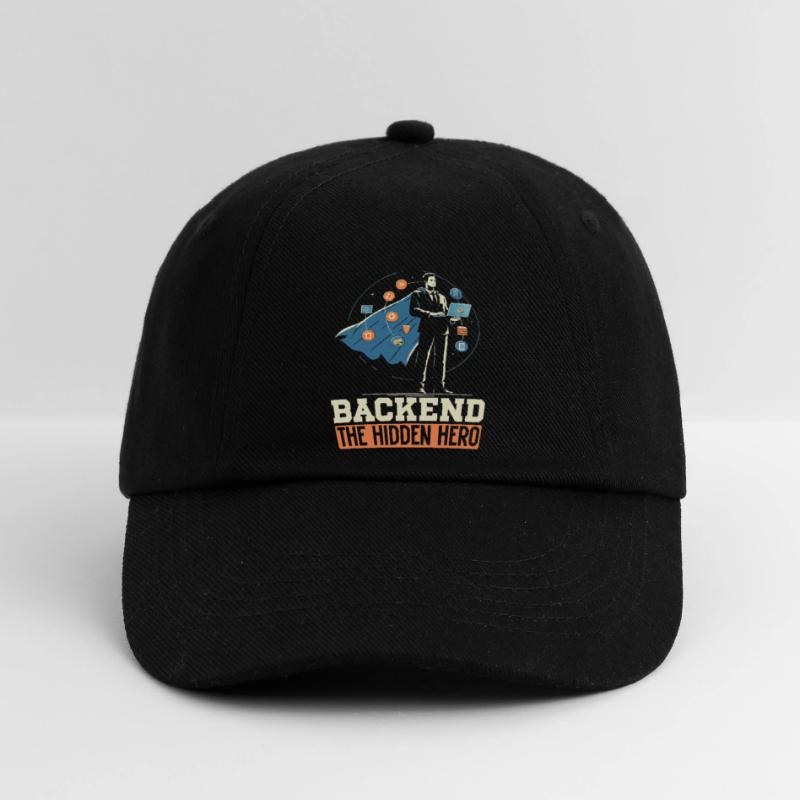Backend-Entwickler Programmierung Softwareprogrammierer Baseballkappe
