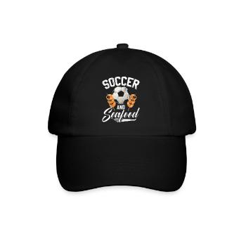 Seafood Lover Gift - Baseball Cap - black/black - Front