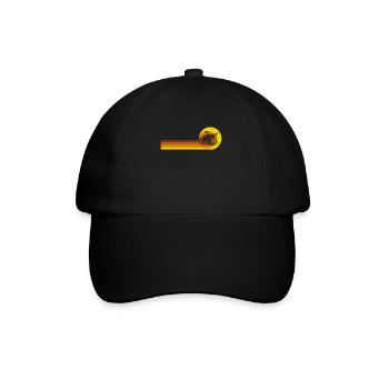 Drums Drummer Musician Vintage Drummer - Baseball Cap - black/black - Front
