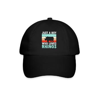 Rhino Rhino Unicorn - Baseball Cap - black/black - Front