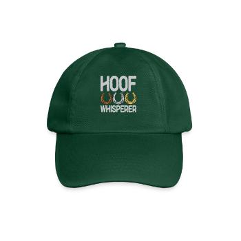 Farrier Horseshoe Horseshoeing - Baseball Cap - bottle green - Front
