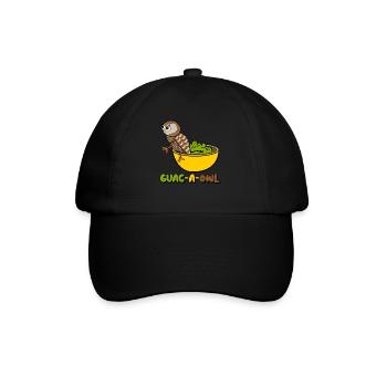 Guacamole Hibou Tortilla Chips Avocat - Casquette classique - noir/noir - Devant