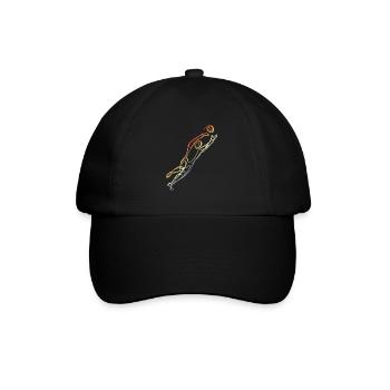 Croquis du gardien de but - Casquette classique - noir/noir - Devant
