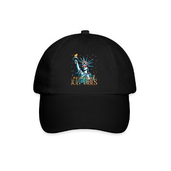 Ambiance du 4 juillet, célébrations de la Statue de la Liberté - Casquette classique - noir/noir - Devant