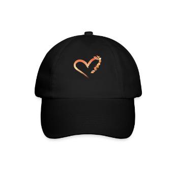 Bartender Mixologist Heart - Baseball Cap - black/black - Front