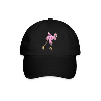 Patins en ligne Flamingo Patins en ligne - Casquette classique - noir/noir - Devant