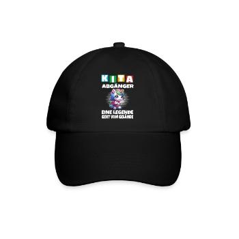KITA Leavers School Child School Enrollment - Baseball Cap - black/black - Front