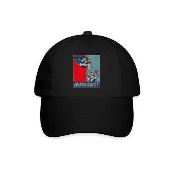 Barman Mixologue Rétro Vintage - Casquette classique - noir/noir - Devant