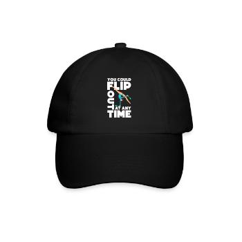 You can opt out at any time - Baseball Cap - black/black - Front