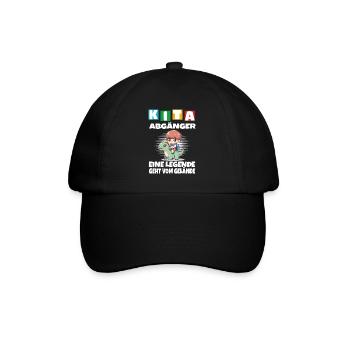 KITA Leavers School Child School Enrollment - Baseball Cap - black/black - Front