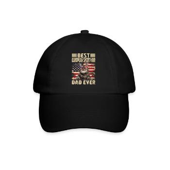 Papa européen à poil court - Casquette classique - noir/noir - Devant
