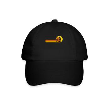 SUP paddle Stand Up Paddle paddle paddle - Casquette classique - noir/noir - Devant