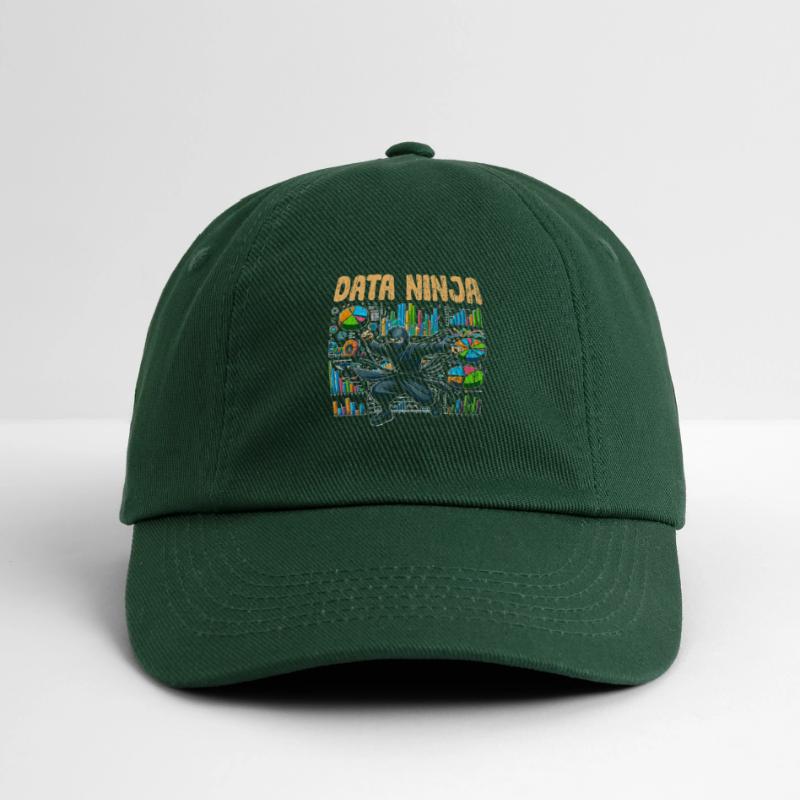 Data Ninja Retro Data Science Deep Learning For Baseballkappe