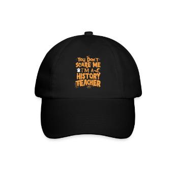 Tu ne me fais pas peur Je suis professeur d’histoire Halloween - Casquette classique - noir/noir - Devant