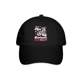 Schnauzer nain Chien Schnauzer - Casquette classique - noir/noir - Devant