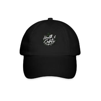Éducateur en santé Conseillère en santé et sécurité - Casquette classique - noir/noir - Devant