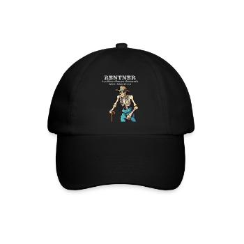 Pensioner - Baseball Cap - black/black - Front