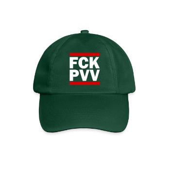 Fck pvv - Baseballkappe - Flaschengrün - Vorne