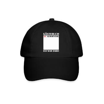 24e anniversaire femmes 24 ans hommes cadeau - Casquette classique - noir/noir - Devant