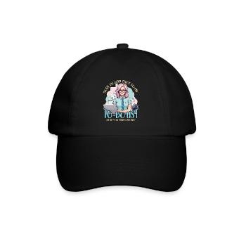 Admin Assistant Sure I'll Add That To Office Clerk - Baseball Cap - black/black - Front