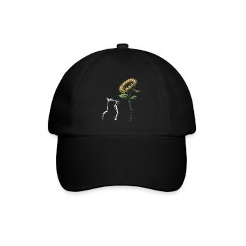 Meilleur grand-père chat de tous les temps - Casquette classique - noir/noir - Devant