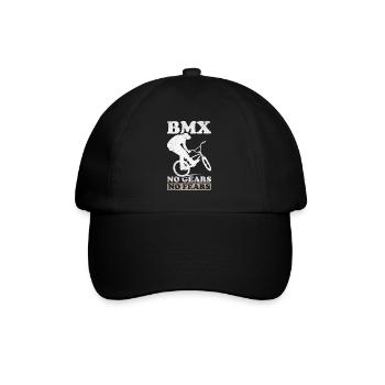 BMX Freestyle Biker Bike Bike BMX Rider - Casquette classique - noir/noir - Devant
