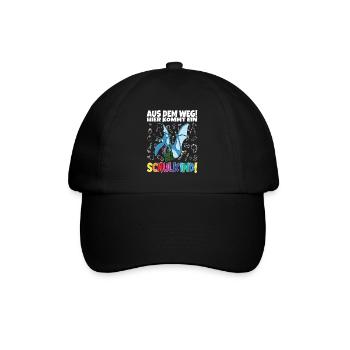 School Child 2024 School Enrollment Back to School - Baseball Cap - black/black - Front