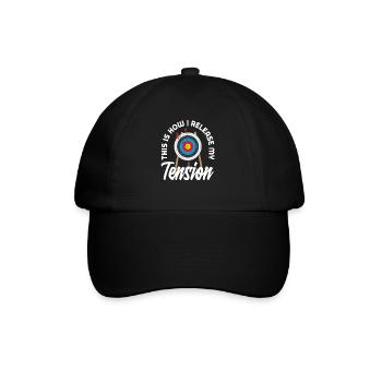Archer Saying Archery - Baseball Cap - black/black - Front