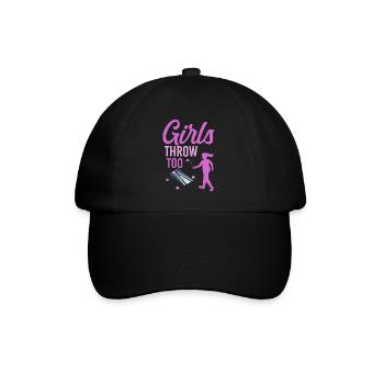 Joueur de sac de haricots de l’équipe Cornhole - Casquette classique - noir/noir - Devant