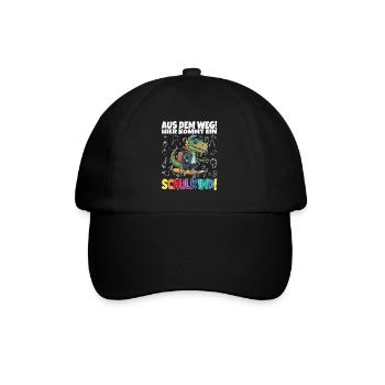 School Child 2024 School Enrollment Back to School - Baseball Cap - black/black - Front