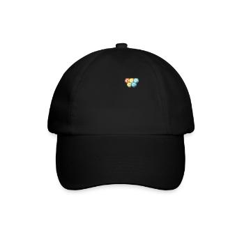 Bingo Logo Emblem Caller Daubers Professional - Baseballkappe - Schwarz/Schwarz - Vorne