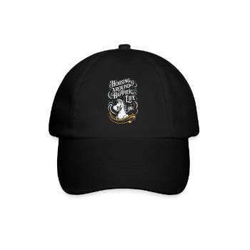 Guérison par l’équithérapie et - Casquette classique - noir/noir - Devant