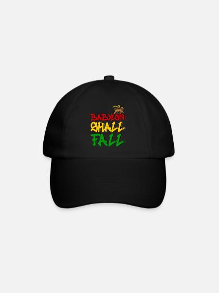 Babylon Shall Fall - Baseball Cap - black/black
