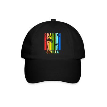 Seville Andalusia Spain Holiday Idea - Baseball Cap - black/black - Front