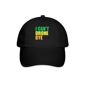 FPV Drone Pilote Drones Quadricoptère - Casquette classique - noir/noir - Devant