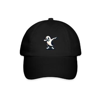 Funny Halloween Party Spooky Haunting Season - Baseball Cap - black/black - Front
