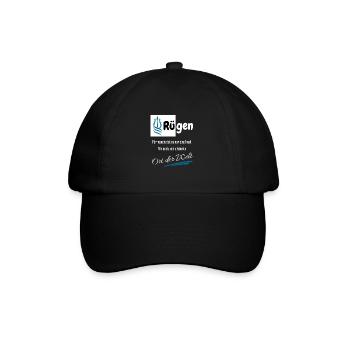 Rügen est pour moi le plus bel endroit du monde sur l’île - Casquette classique - noir/noir - Devant