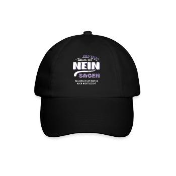 SAY NO BRIDE - Baseball Cap - black/black - Front