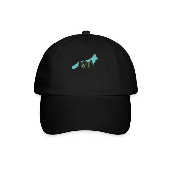 Shepherd Dog Leash German Shepherd - Baseball Cap - black/black - Front