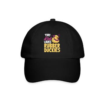 Canard en caoutchouc Canard en caoutchouc - Casquette classique - noir/noir - Devant