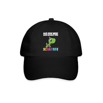 Écolier 2024 entrant à l'école - Casquette classique - noir/noir - Devant