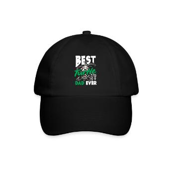 Tortue Tortue Mer Cadeau - Casquette classique - noir/noir - Devant