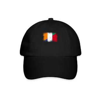 Côte d'Ivoire Farnreich - Baseball Cap - black/black - Front