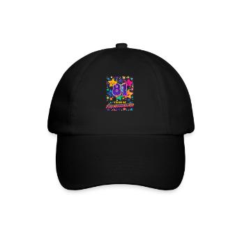 81st Birthday 81 Years Of Awesomeness - Baseball Cap - black/black - Front
