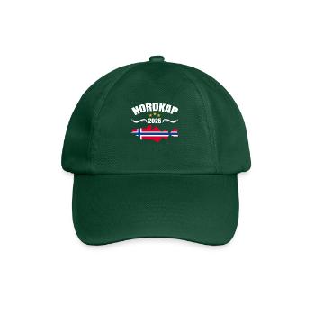 Norwegen Angeltour 2025 Nordkap - Baseballkappe - Flaschengrün - Vorne