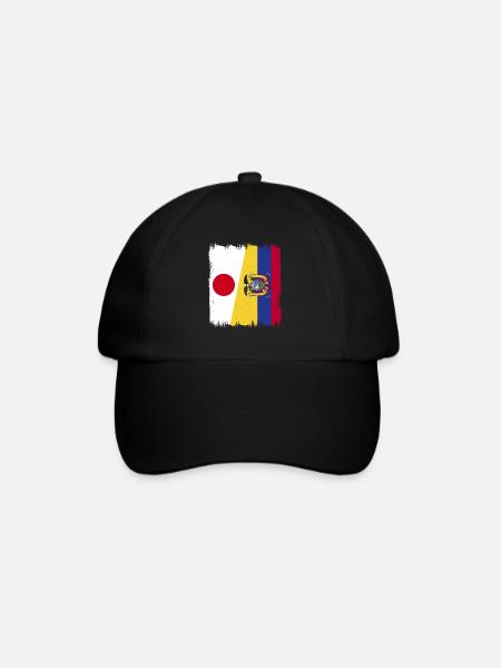 Équateur Quito Guayaquil Équatorien - Casquette classique - noir/noir