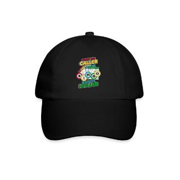 Allez Caller Appelez-moi Crier Caller Daubers Bingo - Casquette classique - noir/noir - Devant