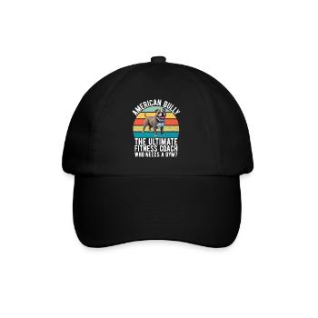 American Bully Gifts - Baseball Cap - black/black - Front