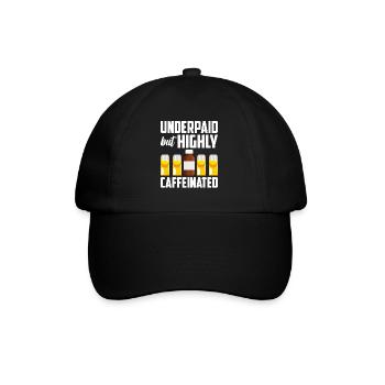 Assistant pharmaceutique Technicien en pharmacie - Casquette classique - noir/noir - Devant